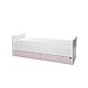 Κρεβάτι trend plus 70/160 χρώμα λευκό/orchid pink -3box