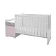 Κρεβάτι trend plus 70/160 χρώμα λευκό/orchid pink -3box
