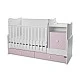Κρεβάτι trend plus 70/160 χρώμα λευκό/orchid pink -3box