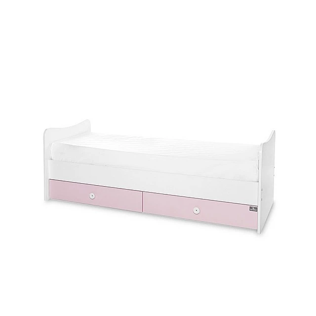 Κρεβάτι trend plus 70/160 χρώμα λευκό/orchid pink -3box