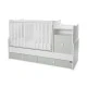 Bed trend plus 70/160 χρώμα λευκό/γαλακτοπράσινο-3κουτί