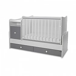 Κρεβάτι trend plus 70/160 χρώμα λευκό/stone grey-3box