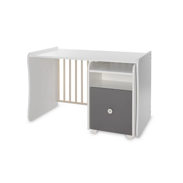 Κρεβάτι trend plus 70/160 χρώμα λευκό/stone grey-3box