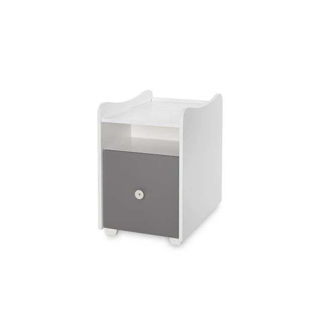 Κρεβάτι trend plus 70/160 χρώμα λευκό/stone grey-3box