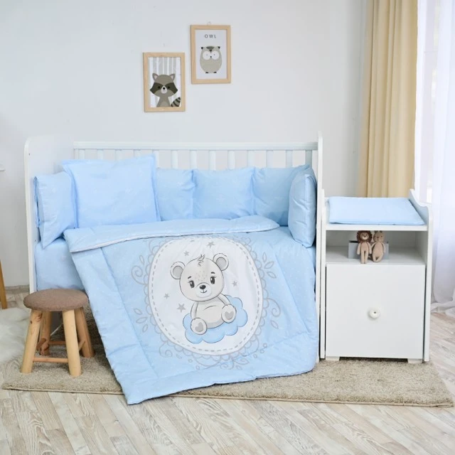 Σετ κρεβατιού trend ranfors bear blue