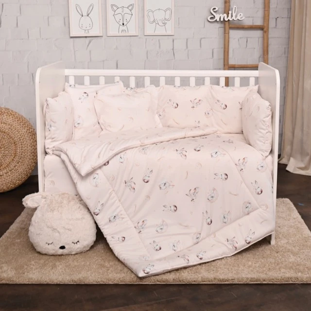 Σετ 5 τεμαχίων μεγάλο δαχτυλίδι Ranfors ecru bunnies s