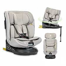 ΚΑΘΙΣΜΑ ΑΥΤΟΚΙΝΗΤΟΥ SOLARIS ΓΚΡΙ i-Size ISOFIX 40-150 CM SUPP