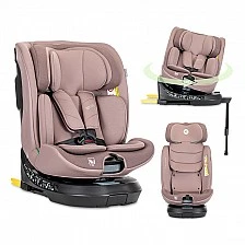 ΚΑΘΙΣΜΑ ΑΥΤΟΚΙΝΗΤΟΥ SOLARIS ΡΟΖ i-Size ISOFIX 40-150 CM SUPP