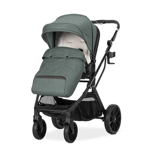 Βρεφικό καρότσι GLORY 2in1 GREEN+adapters με πορτ-μπεμπέ