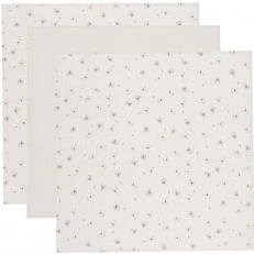 Σετ 3 πάνες από μουσελίνα Bebe-Jou 70x70cm - Tiny Sheep