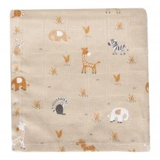 Πάνα Bebe-Jou Muslin 110x110cm - Στέπα