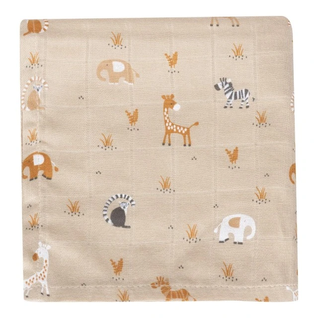 Σετ 3 πάνες από μουσελίνα Bebe-Jou 70x70cm - Steppe