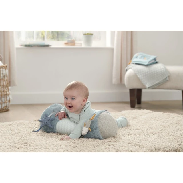 Mamas & Papas παιχνίδι Tummy Time Roll - Welcome to the world Blue