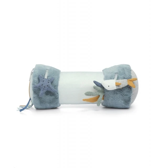 Mamas & Papas παιχνίδι Tummy Time Roll - Welcome to the world Blue
