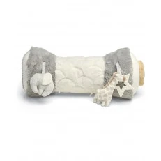 Mamas & Papas παιχνίδι Tummy Time Roll - Welcome to the world Grey