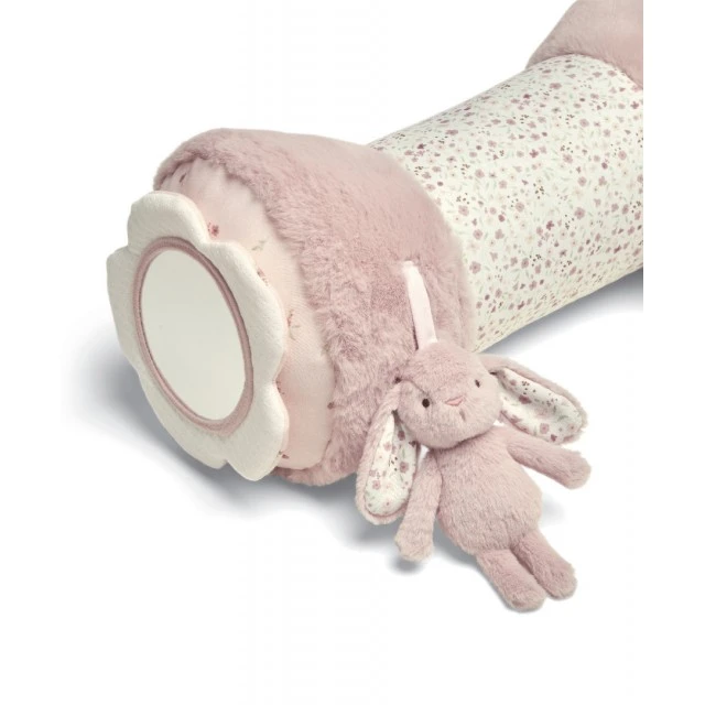 Mamas & Papas Tummy Time Roll Toy - Welcome to the world Pink