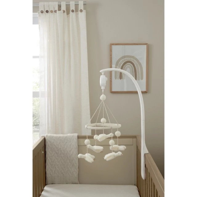 Mamas &amp; Papas Musical Bed Carousel - Welcome To The World Duckling