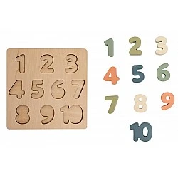 Pearhead Numbers ξύλινο παιχνίδι παζλ