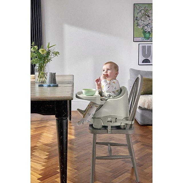 Mamas & Papas καρεκλάκι δαπέδου και φαγητού με δίσκο δραστηριοτήτων Baby Bug - Clay