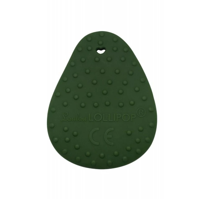 Loulou LOLLIPOP σιλικονούχο μασητικό Avocado