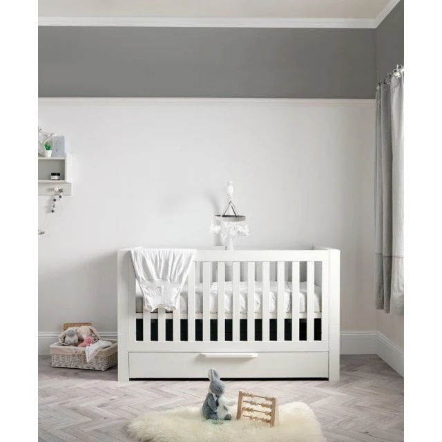 Mamas & Papas Franklin Bed - White Wash