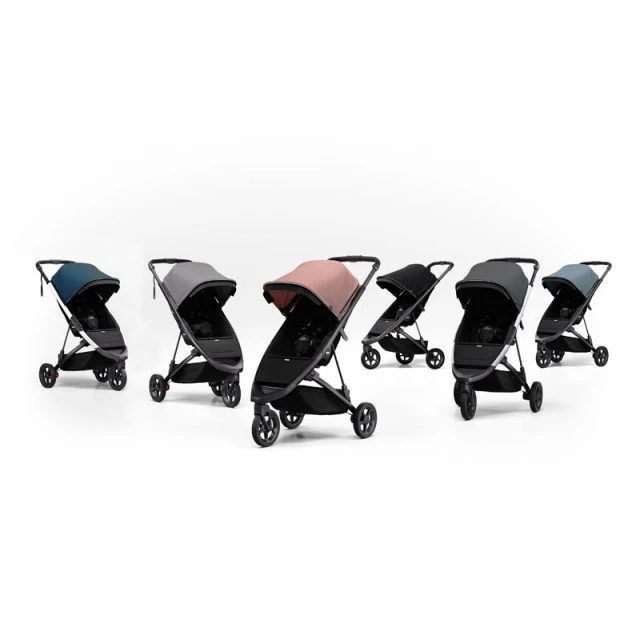 Thule Stroller Spring - Misty Rose/σασί Μαύρο