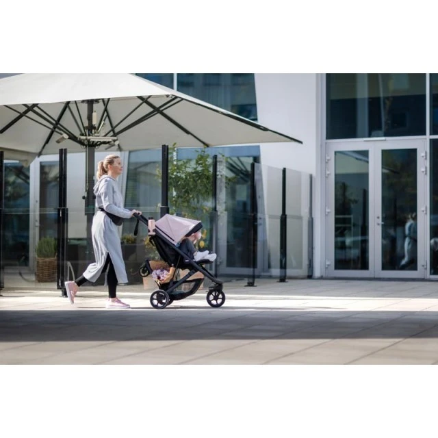 Thule Stroller Spring - Απαλό Μπεζ/σασί Μαύρο