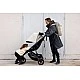 Thule Stroller Spring - Απαλό Μπεζ/σασί Μαύρο