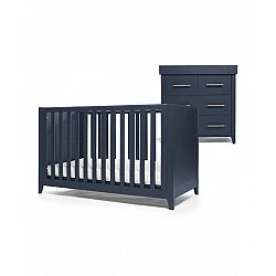 Σετ Mamas & Papas - Melfi Bed and Dresser - Midnight Blue