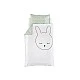 Traumeland σετ σεντόνια για κρεβάτι Cuddly bunny