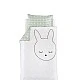 Traumeland σετ σεντόνια για κρεβάτι Cuddly bunny