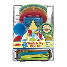 Melissa &amp; Doug - Σετ στεγνωτηρίου με πιάτα και σκεύη