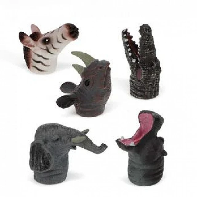 Μαριονέτες Safari Finger Puppets (5 τεμ.) - Rex London
