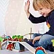 Bigjigs- Ξύλινο σετ - Ο Τυραννόσαυρος σπάει τη γέφυρα