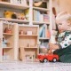 Bigjigs- Ξύλινο αναδιπλούμενο σπιτάκι για κούκλες