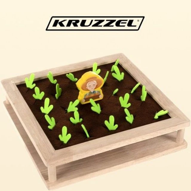 Ξύλινο αγρόκτημα παζλ - Kruzzel