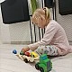 Ξύλινο φορτηγό - ρυμουλκό + σετ αυτοκινητάκια - Kruzzel