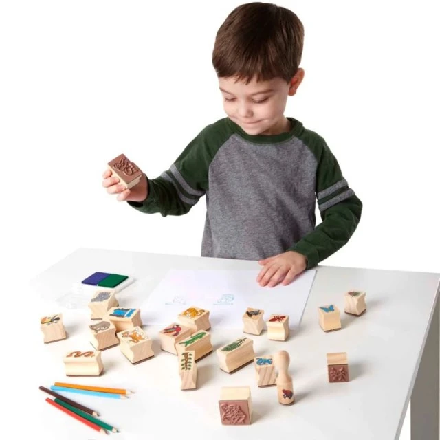 Δημιουργικό Σετ γραμματοσήμων - Rainforest - Melissa & Doug