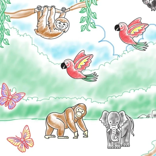 Δημιουργικό Σετ γραμματοσήμων - Rainforest - Melissa & Doug