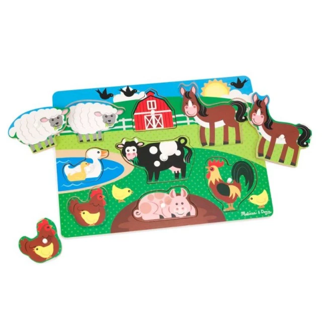 Παζλ φάρμα - 8 κομμάτια - Melissa & Doug