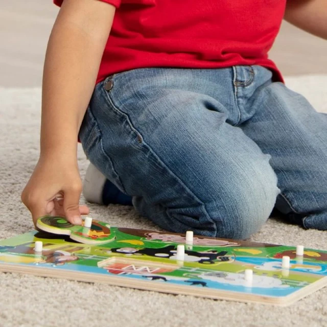 Παζλ φάρμα - 8 κομμάτια - Melissa & Doug