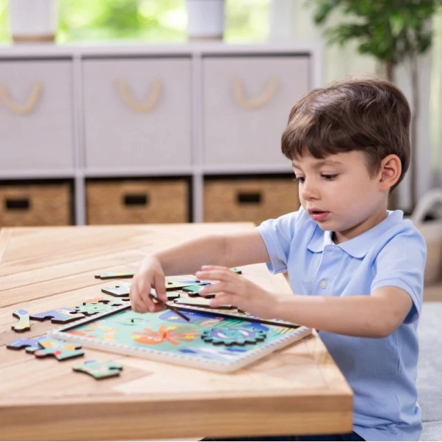 Παζλ Ξύλινο πάτωμα θάλασσας 18 τεμαχίων - Melissa & Doug