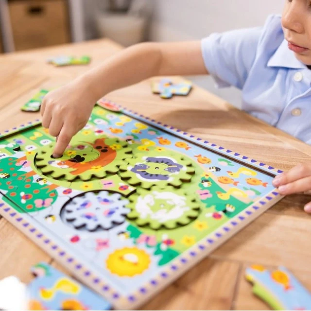 Ξύλινο Παζλ Ζώων - 24 Τεμάχια - Melissa & Doug