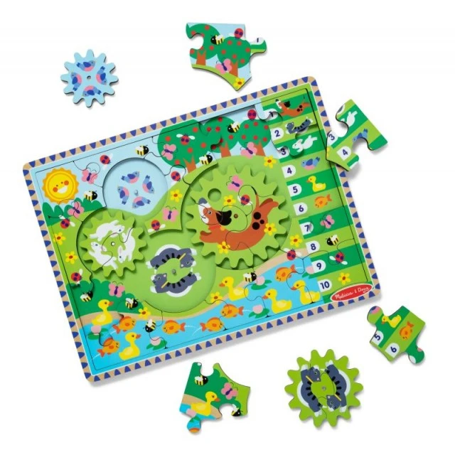 Ξύλινο Παζλ Ζώων - 24 Τεμάχια - Melissa & Doug