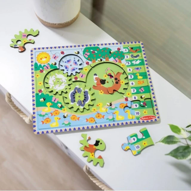 Ξύλινο Παζλ Ζώων - 24 Τεμάχια - Melissa & Doug