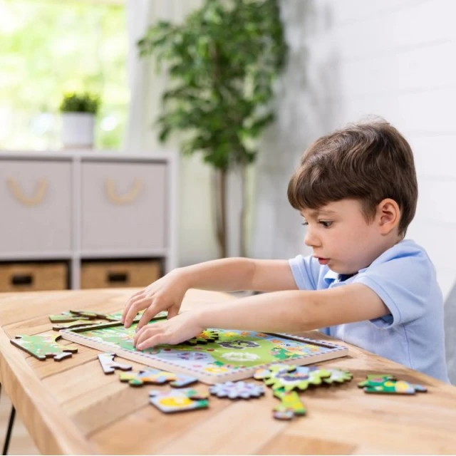 Ξύλινο Παζλ Ζώων - 24 Τεμάχια - Melissa & Doug