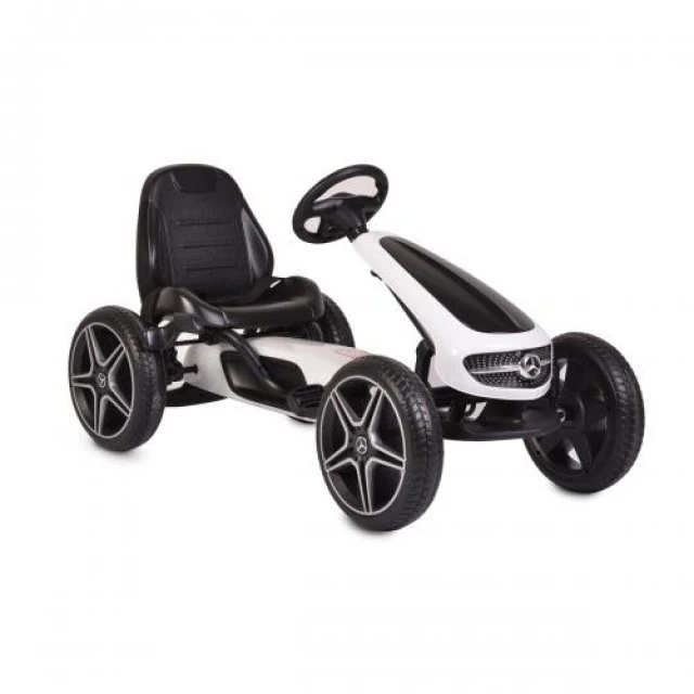 Karting Mercedes Benz Go Kart EVA λευκό
