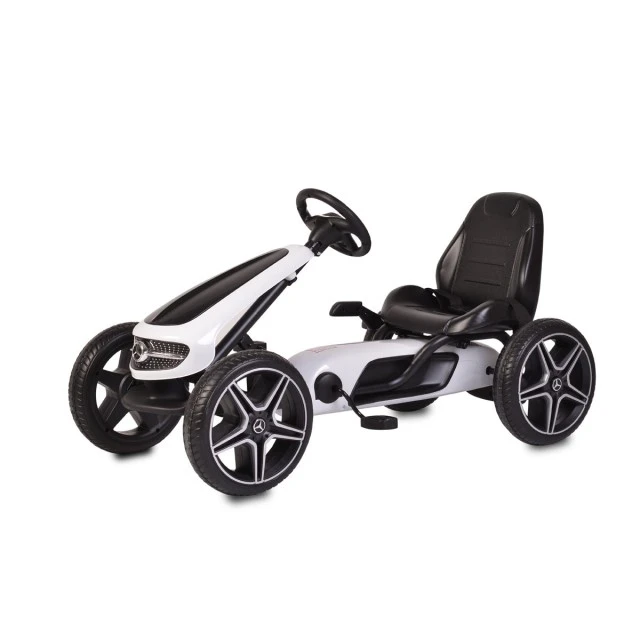 Karting Mercedes Benz Go Kart EVA λευκό