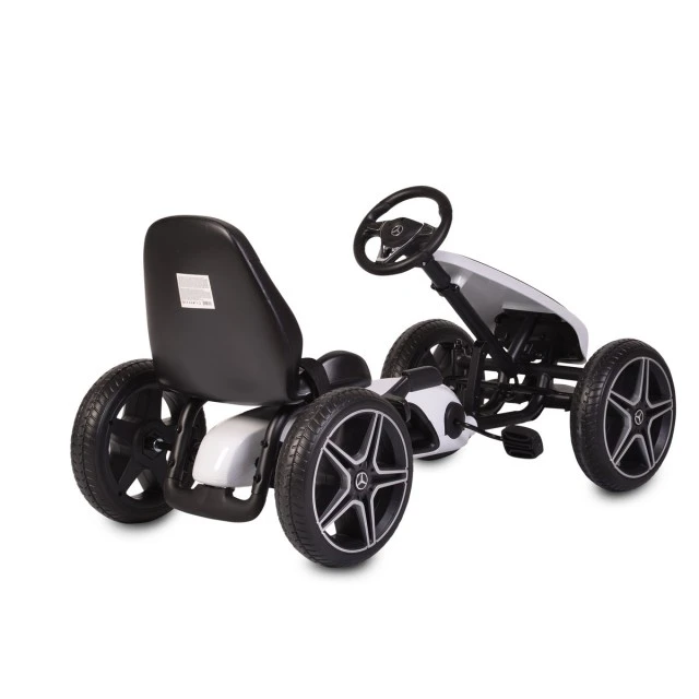 Karting Mercedes Benz Go Kart EVA λευκό