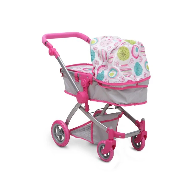 Καρότσι κούκλας Pink Rose 9651B